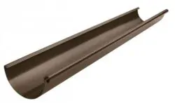 Okapový žlab r.š.250mm pozinkovaný Lakovaný RAL 8017 hnědá čoko dl.5m