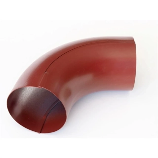 Koleno 72° lisované pozinkované FeZn Lakované