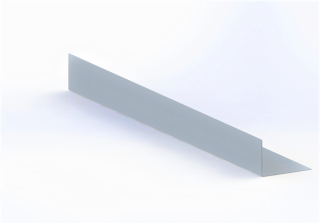 Rohová lišta Titanzinek TiZn pro závětrnou lištu závěsnou 2m