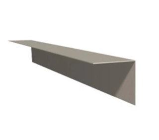 Koutová lišta vnitřní z poplastovaného plechu Viplanyl dl.2m