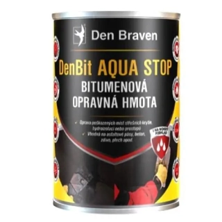 Tmel střešní bitumenový Den Braven DenBit Aqua Stop - 3 kg