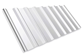 Trapézový plech přírodní pozink 8/N, 18/N, 35/N, 50/N, 1017/N plechová krytina 0,55mm dl.2-8m