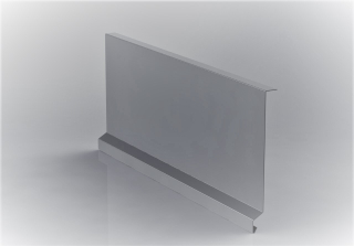 Závětrná lišta podvlečná pozinkovaná FeZn dl.2m