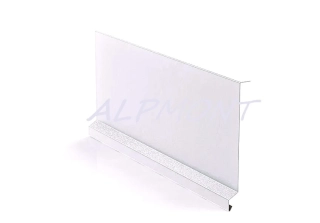 Závětrná lišta podvlečná Al Hliník přírodní dl.2m