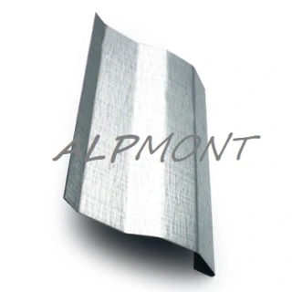 Krycí lišta stěnová r.š.100mm Al Hliník přírodní dl.2m