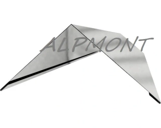 Hřebenáč Al Hliník přírodní dl.2m