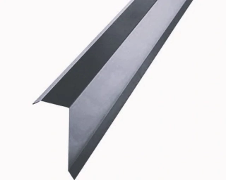 Závětrná lišta horní s odkapem Al Hliník 0.7mm povrch.úprava STORM RAL dl.2m