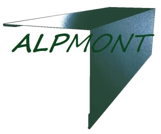 Rohová lišta s koncovým vyztužením pozink lakovaný RAL dl.2m