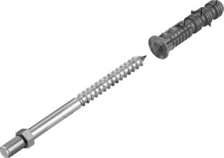 Trny k objímkám svodu M10 - TORX 25 s hmoždinkou