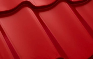 Plechová střešní krytina EVROvlna lakovaná RAL  dl.2-8mb