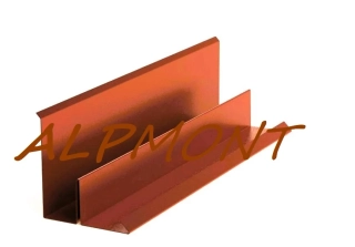 Lemování zdí Hliník Al Lakovaný RAL