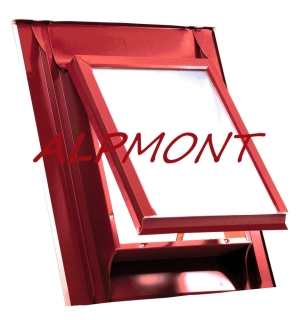 HPI Vikýř standard 600x600mm - vláknocementové krytiny, plastové krytiny, šindel, bobrovka