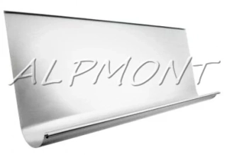 Okapový žlab nástřešní r.š.670mm Titanzinkový 2-6m