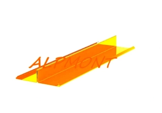 Rozdělovací lišta Měď Cu dl.2m