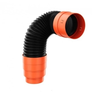 Napojení větracího komínu (flex-hadice) – 150 mm