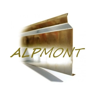 Krycí lišta stěnová Měď Cu dl.2m