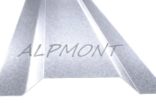 Krycí lišta přítlačná koso zvýšená Aluzinek AZ dl.2m