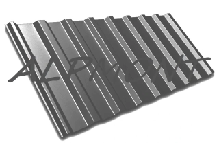 COMAX Trapéz TR18, TR35, TR40, TR50 hliník 0.7, 0.8mm Al lakovaný PES