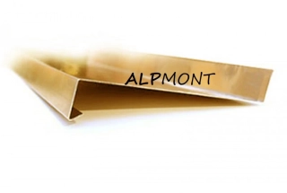 Parapet Měděný Cu dl.2m